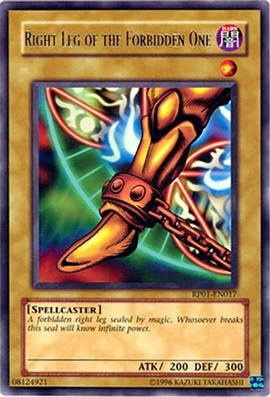 Right Leg of the Forbidden One RP01-EN017