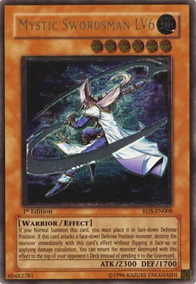 Mystic Swordsman LV6 [1st Edition] RDS-EN008