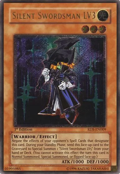 Silent Swordsman LV3 [Ultimate Rare 1st Edition] RDS-EN009