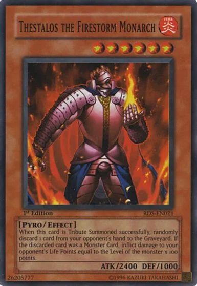 Thestalos the Firestorm Monarch RDS-EN021