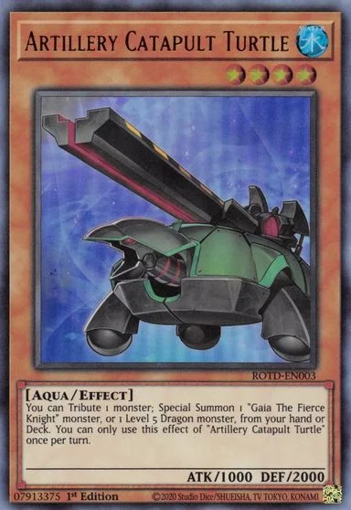 Artillery Catapult Turtle [1st Edition] ROTD-EN003