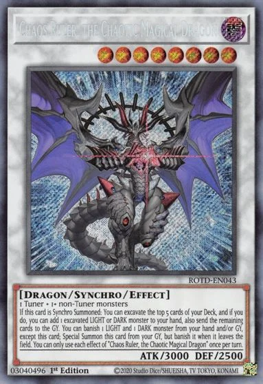 Chaos Ruler, the Chaotic Magical Dragon [1st Edition] ROTD-EN043