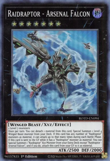 Raidraptor - Arsenal Falcon [1st Edition] ROTD-EN094