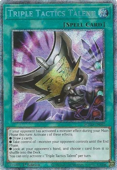 Triple Tactics Talent [Starlight Rare 1st Edition] ROTD-EN062
