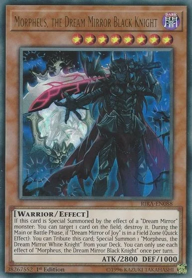Morpheus, the Dream Mirror Black Knight [1st Edition] RIRA-EN088