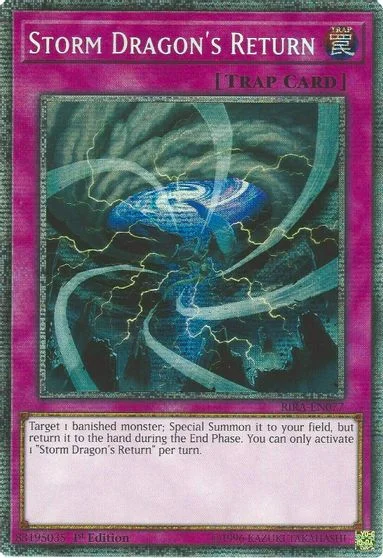 Storm Dragon's Return [Starlight Rare 1st Edition] RIRA-EN077