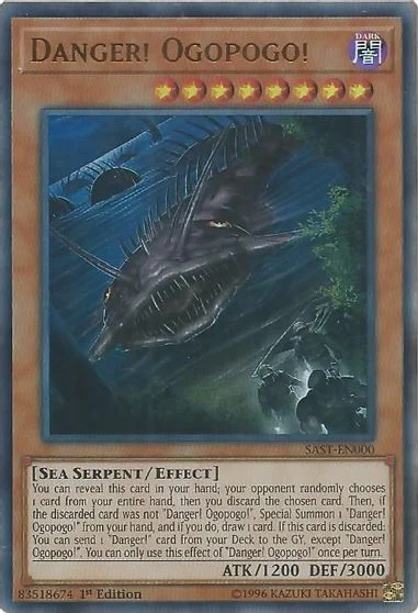 Danger! Ogopogo! [1st Edition] SAST-EN000