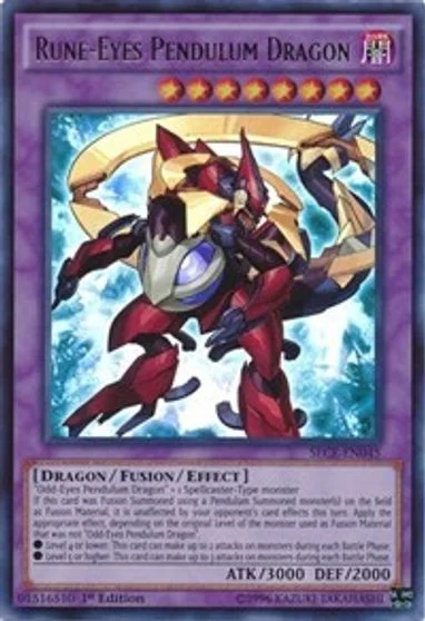 Rune-Eyes Pendulum Dragon [1st Edition] SECE-EN045