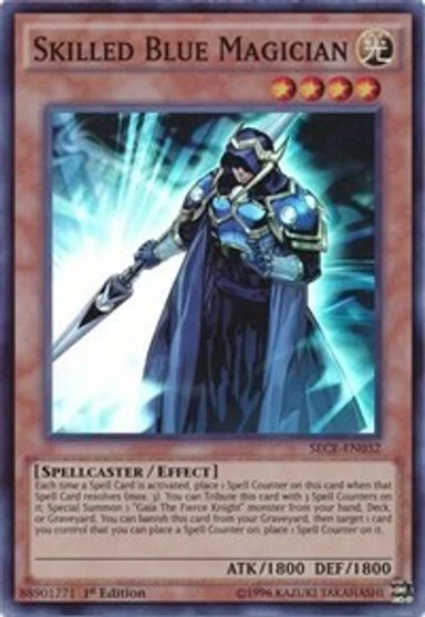 Skilled Blue Magician [1st Edition] SECE-EN032