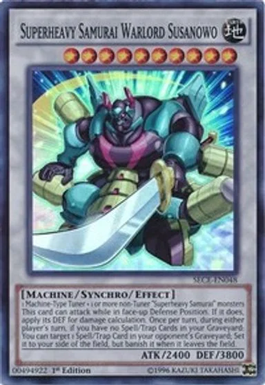 Superheavy Samurai Warlord Susanowo [1st Edition] SECE-EN048