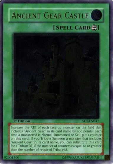 Ancient Gear Castle [1st Edition] SOI-EN047