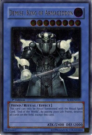 Demise, King of Armageddon [1st Edition] SOI-EN035
