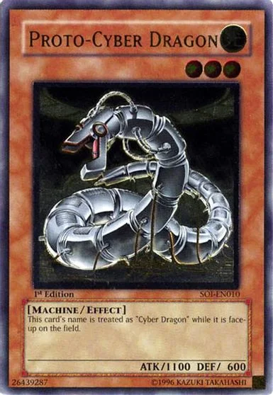 Proto-Cyber Dragon [1st Edition] SOI-EN010