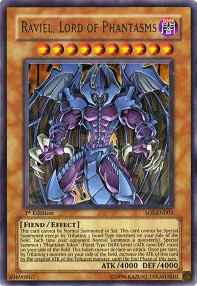 Raviel, Lord of Phantasms [1st Edition] SOI-EN003