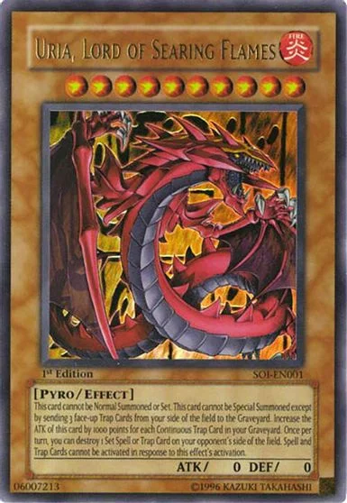 Uria, Lord of Searing Flames [1st Edition] SOI-EN001
