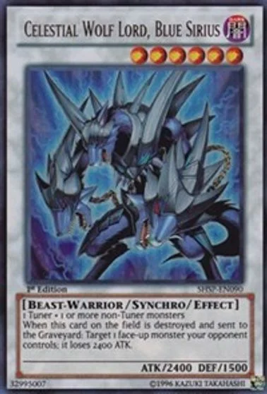 Celestial Wolf Lord, Blue Sirius [1st Edition] SHSP-EN090