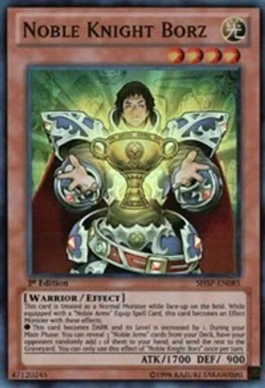 Noble Knight Borz [1st Edition] SHSP-EN085