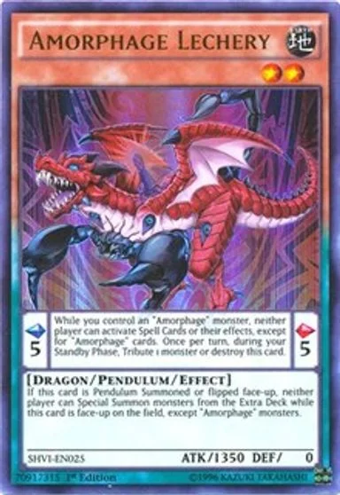 Amorphage Lechery SHVI-EN025