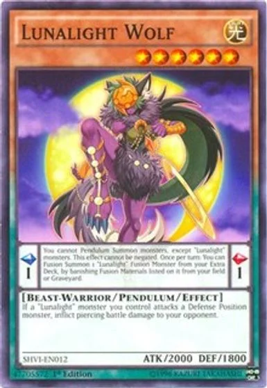 Lunalight Wolf [1st Edition] SHVI-EN012