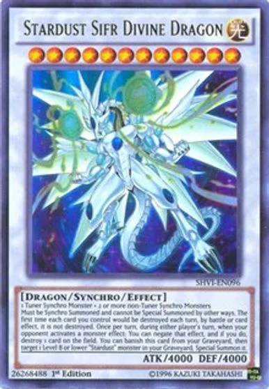 Stardust Sifr Divine Dragon SHVI-EN096