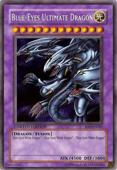 Blue-Eyes Ultimate Dragon JMP-EN005