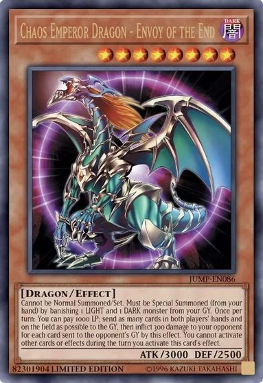 Chaos Emperor Dragon - Envoy of the End JUMP-EN086