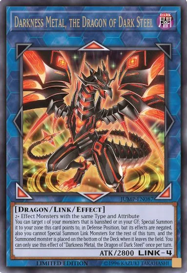 Darkness Metal, the Dragon of Dark Steel JUMP-EN087