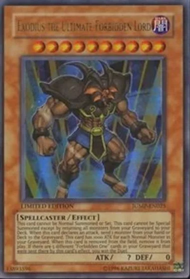 Exodius the Ultimate Forbidden Lord JUMP-EN025