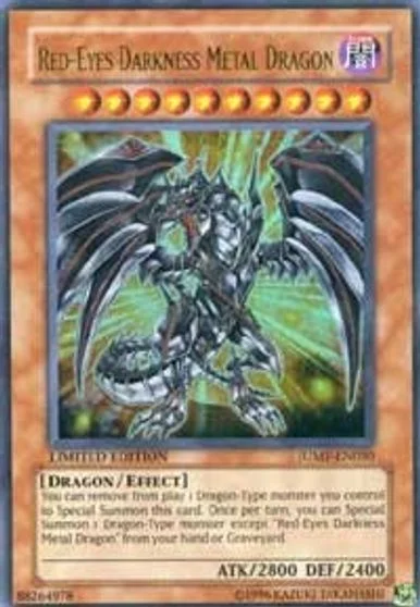 Red-Eyes Darkness Metal Dragon JUMP-EN030