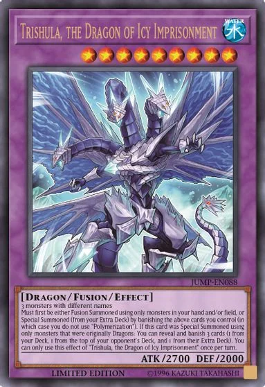 Trishula, the Dragon of Icy Imprisonment JUMP-EN088