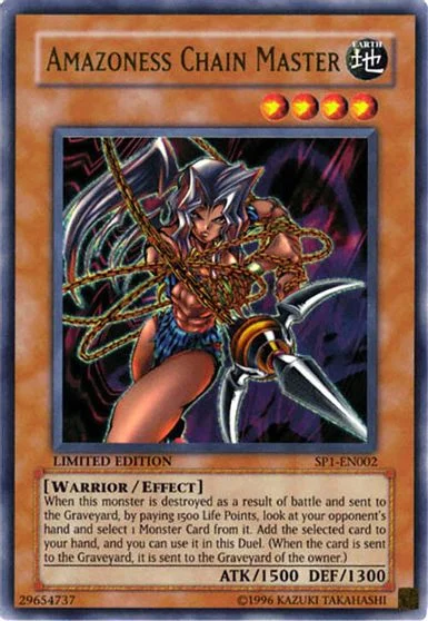Amazoness Chain Master SP1-EN002