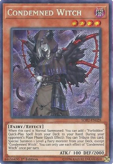 Condemned Witch [1st Edition] SOFU-EN028