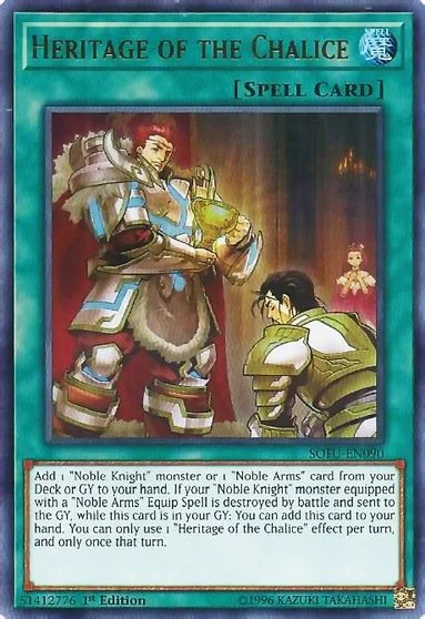 Heritage of the Chalice [1st Edition] SOFU-EN090