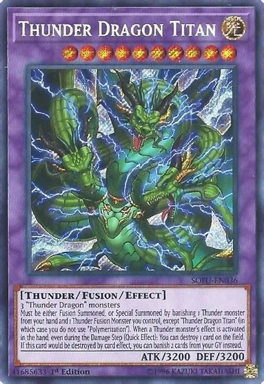 Thunder Dragon Titan [1st Edition] SOFU-EN036