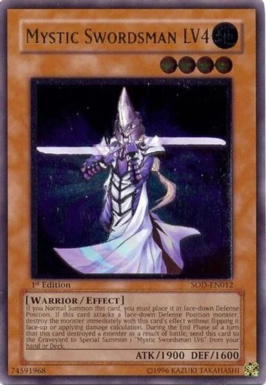 Mystic Swordsman LV4 [1st Edition] SOD-EN012