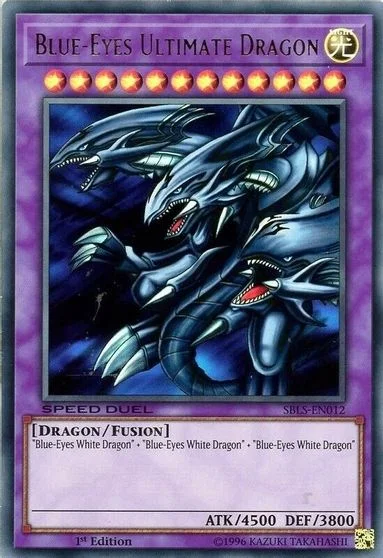 Blue-Eyes Ultimate Dragon SBLS-EN012