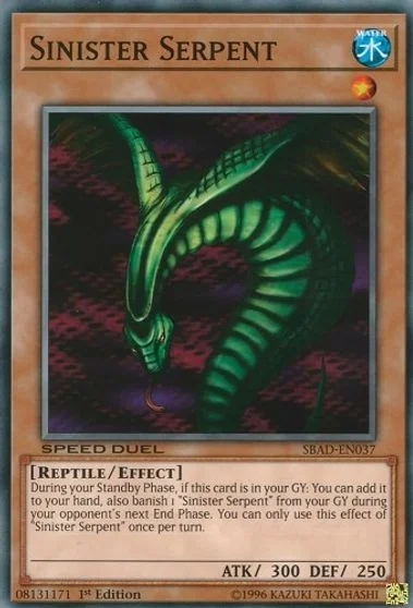 Sinister Serpent SBAD-EN037
