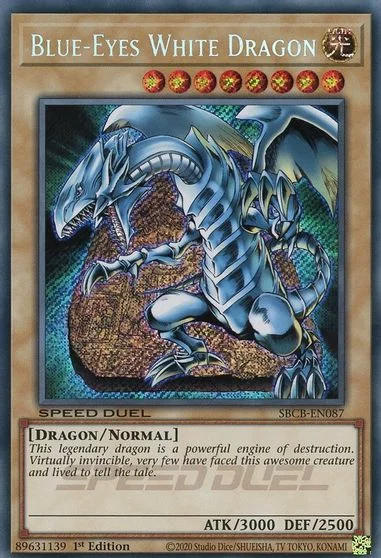 Blue-Eyes White Dragon SBCB-EN087