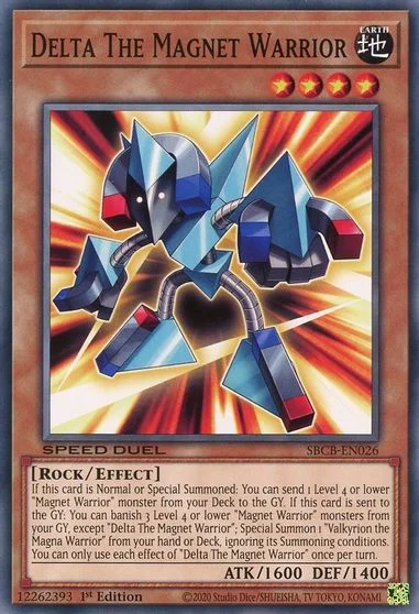 Delta The Magnet Warrior SBCB-EN026