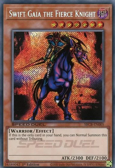 Swift Gaia the Fierce Knight SBCB-EN005