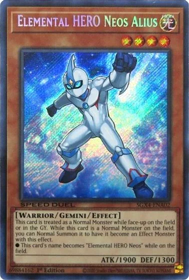 Elemental HERO Neos Alius SGX4-ENA02