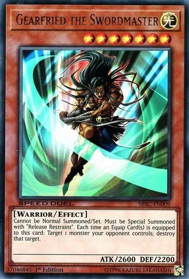 Gearfried the Swordmaster SBSC-EN009