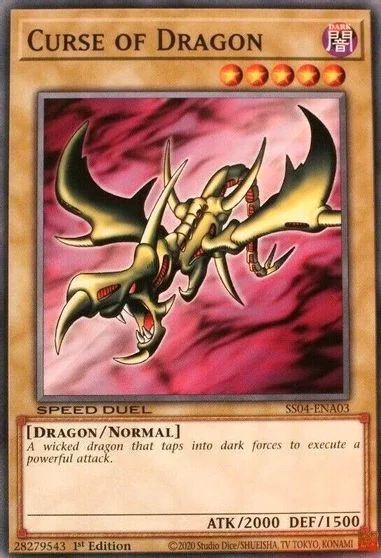 Curse of Dragon SS04-ENA03