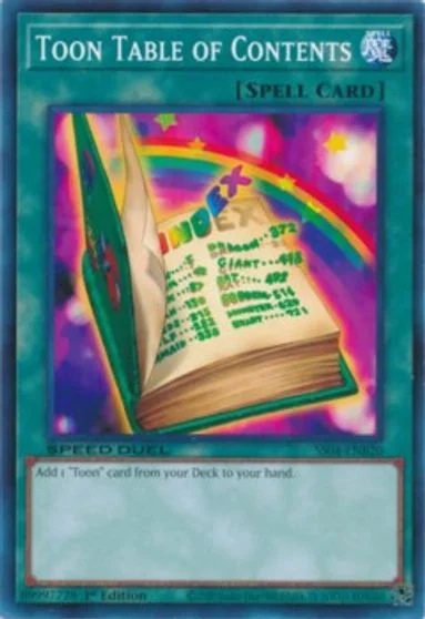 Toon Table of Contents SS04-ENB20