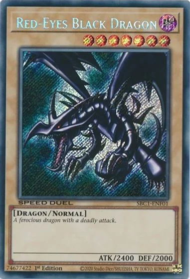 Red-Eyes Black Dragon SBC1-ENF01
