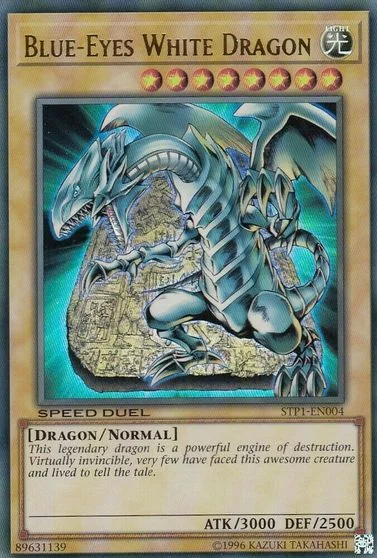 Blue-Eyes White Dragon STP1-EN004
