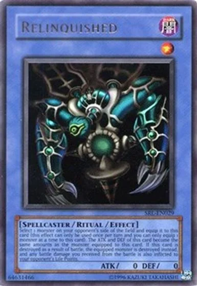 Relinquished SRL-029