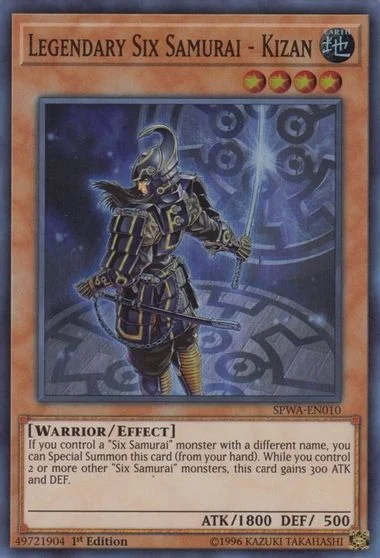 Legendary Six Samurai - Kizan SPWA-EN010