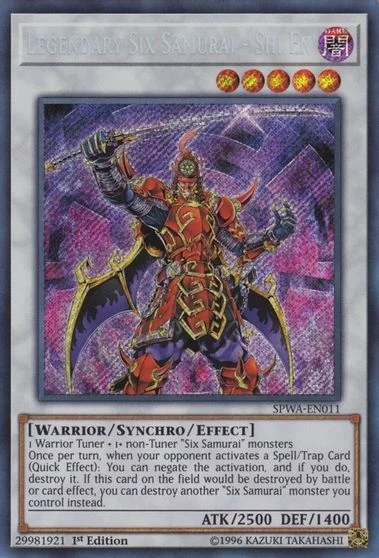 Legendary Six Samurai - Shi En SPWA-EN011