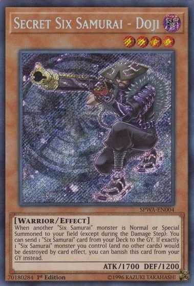 Secret Six Samurai - Doji SPWA-EN004